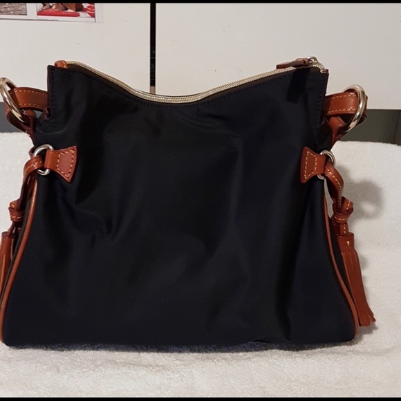 Dooney & Bourke black shoulder purse - Picture 2 of 5